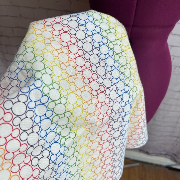 Disney Spirit Jersey size small rainbow pride short sleeve MICKEY shirt - Picture 7 of 8